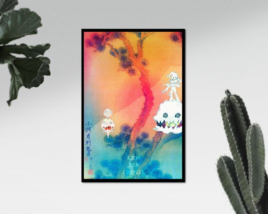 Discover Kids See Ghosts - Kids See Ghosts  Album Cover Poster