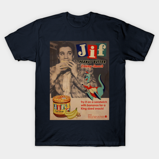 Discover Elvis | Jif Peanut Butter - Elvis - T-Shirt