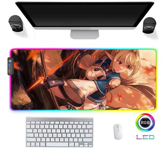 Discover Gaming Led Rgb Mouse Pads