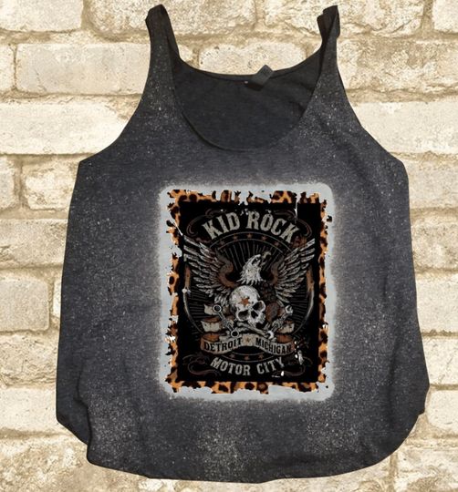 Discover Kid Rock Bleached Tank Top 3D