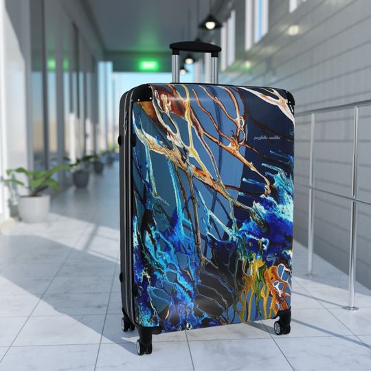 Discover Purses Boho Art Traveler, Suitcase Gift, Gothic Traveler