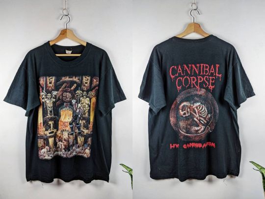 Discover Vintage Cannibal Corpse Merch T-shirt