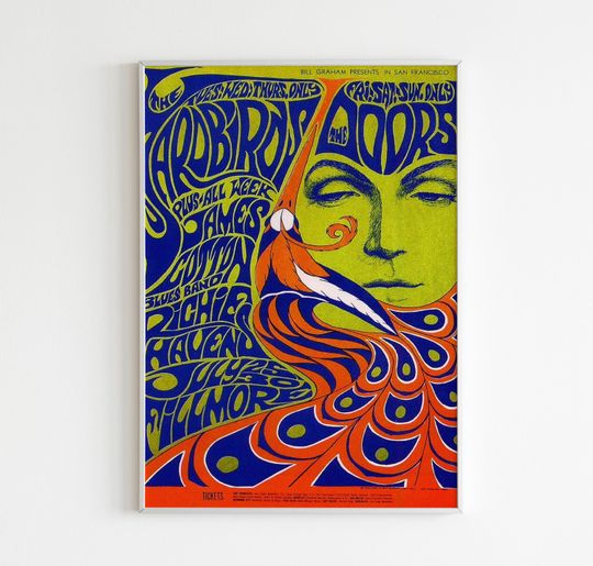 Discover The Doors Vintage Poster