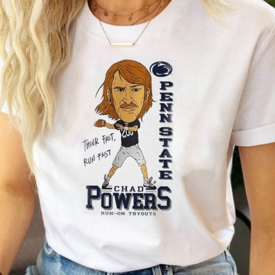 Discover Think Fast Run Fast Shirt, Chad Powers Shirt For Fans Tshirt