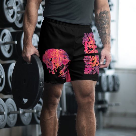 Discover Tokyo Horror Business Men's Athletic Long Shorts
