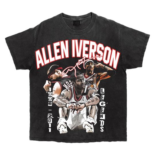 Discover Allen Iverson B-Ball Graphic Tee