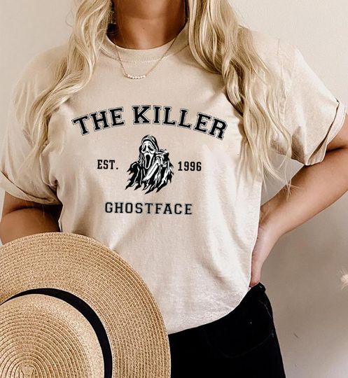 Discover Vintage The Killer Est 1996 Ghostface Sweatshirt, Horror Movies Characters Shirt
