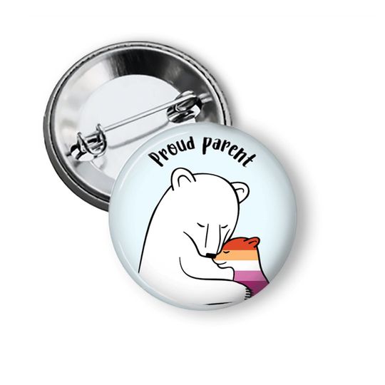 Discover Proud Parent Pin Mama Bear Pin Button