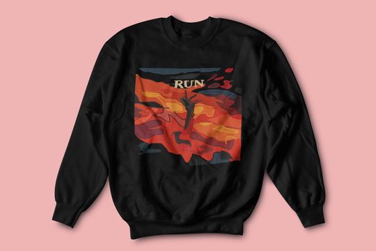 Discover Joji Sweatshirt Joji Album Nectar "RUN" Sweatshirt