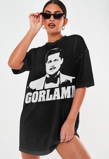 Discover Brad Pitt Gorlami Unisex Tshirt, Gift For Fans Brad Pitt Actor Tribute Tees