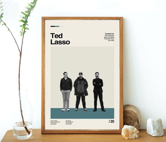 Discover Ted Iasso Movie Poster Movie Premium Matte Vertical Posters