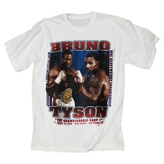 Discover Vintage 90s Mike Tyson Shirt, Iron Mike T-Shirt