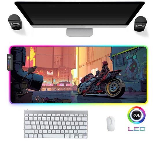 Discover Gaming Led Rgb Mouse Pads