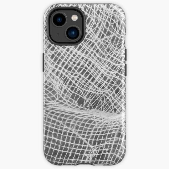 Discover White Mesh Iphone Case