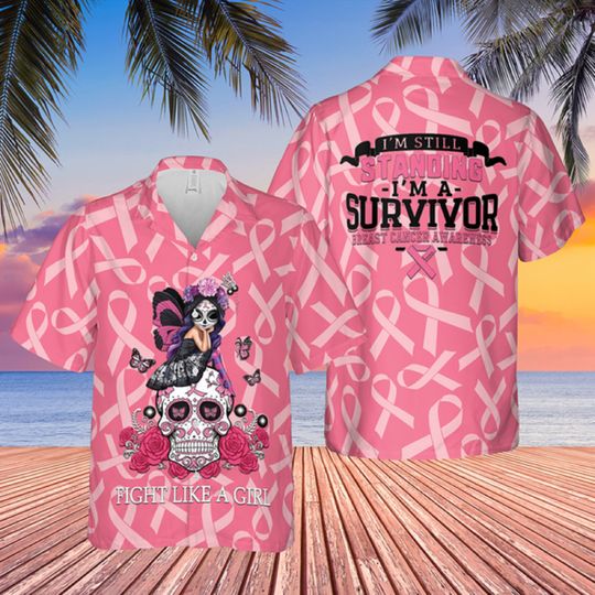 Discover Pink Ribbon Pattern Breast Cancer Awareness Fairy Sugar Shirt