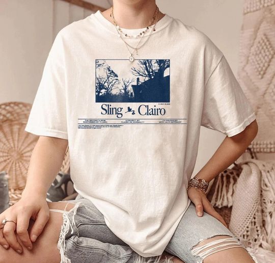 Discover Clairo Sling Merch, Sling Europe Tour Tour Merch shirt