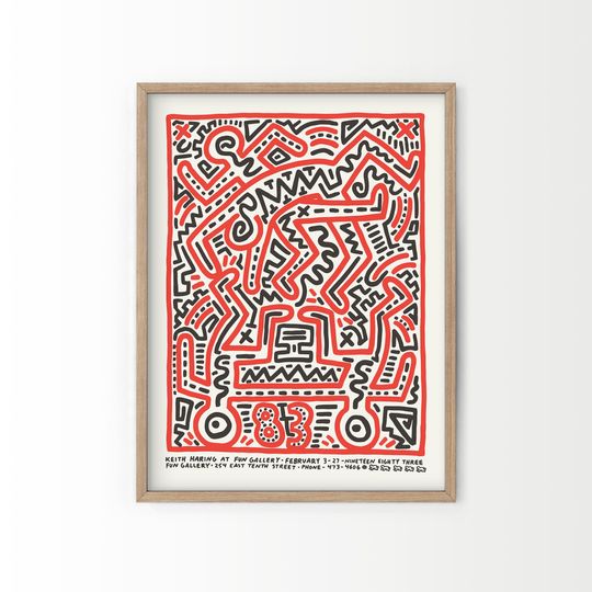 Discover Keith Haring Art Print, Keith Haring Poster