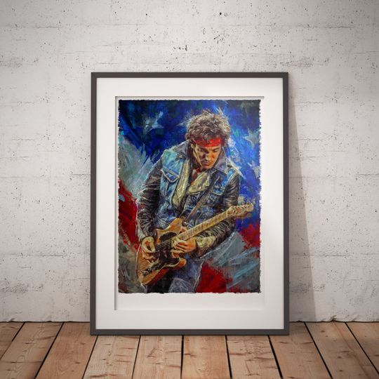 Discover Bruce Springsteen Print Poster