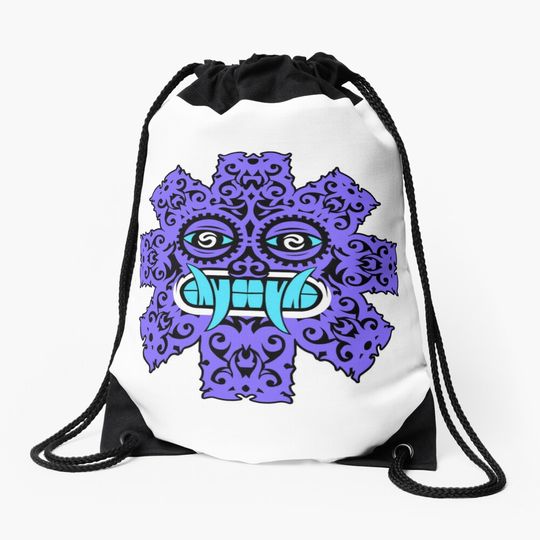 Discover Devil Chilli Logo Drawstring Bag