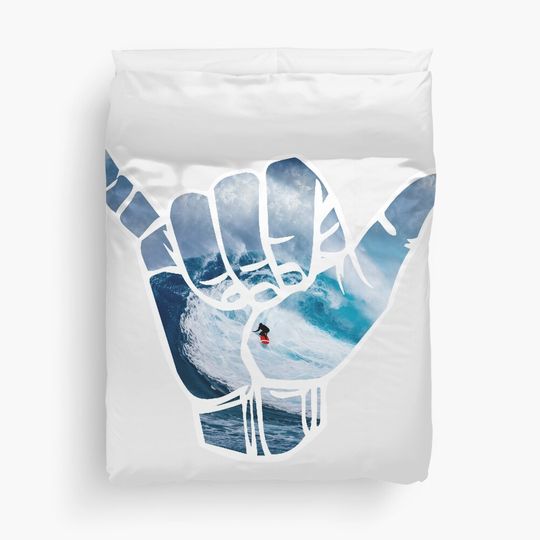 Discover Surf Hang Loose Duvet Cover