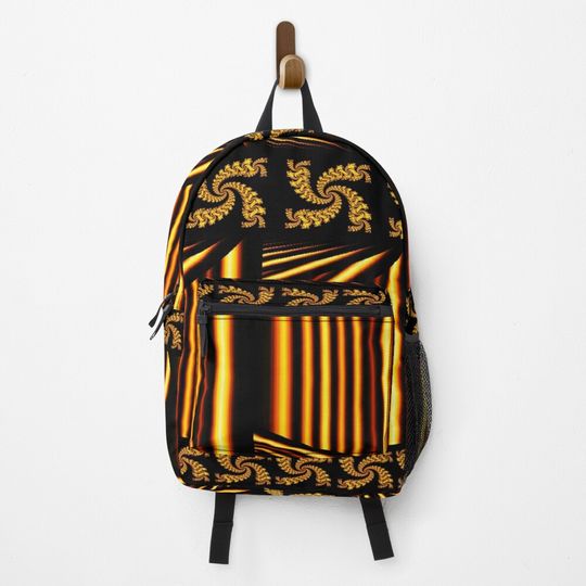 Discover Orange Interlude Backpack