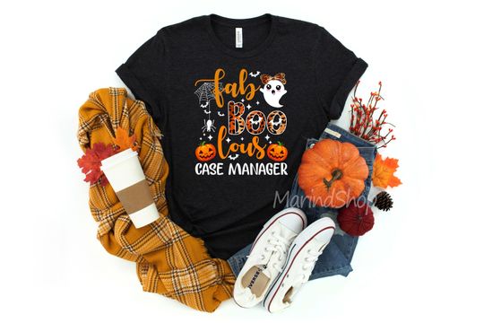Discover Case Manager Halloween Shirt