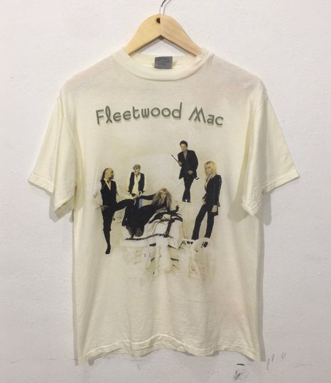 Discover Vintage 90s Fleetwood Mac British American Rock  Tshirt