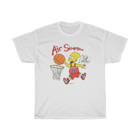 Discover Bart Simpson Air Bart 1990s T-shirt