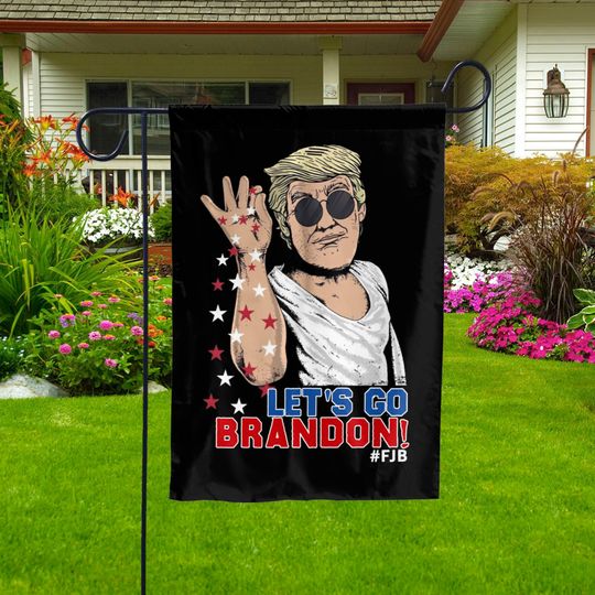 Discover Anti Biden Garden Flag, Lets Go Brandon FJB Garden Flag