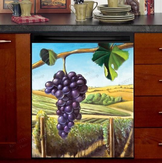 Discover Vineyard in the Summer Dishwasher Cover