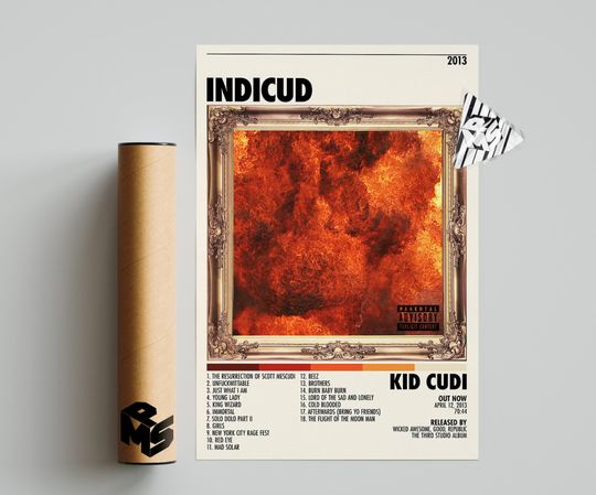 Discover Kid Cudi Premium Matte Vertical Posters