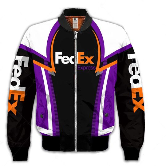Discover FedEx Express Cool Quilt Bomber Jacket for Postal Worker