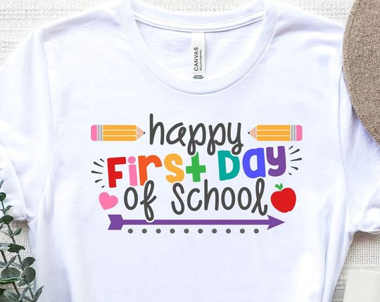 Discover Happy First Day of School Shirt,First Day of School Shirt