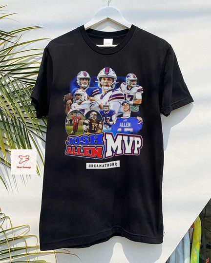 Discover Josh Allen Buffalo Shirt, MVP Josh Allen Shirt