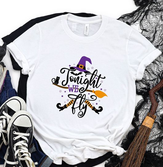 Discover Tonight We Fly Halloween Shirt