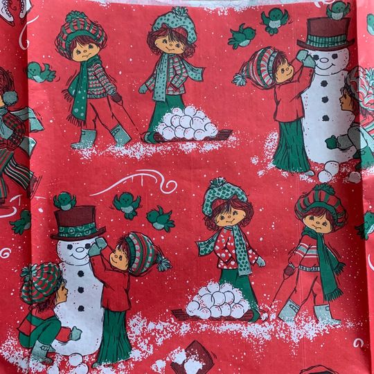 Discover Vintage Christmas Wrapping Paper