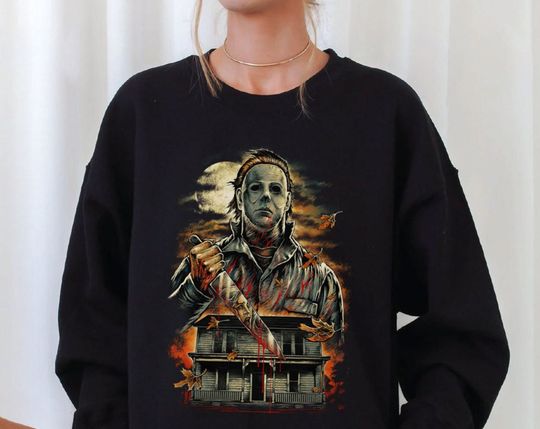 Discover Michael Myers Halloween Sweatshirt