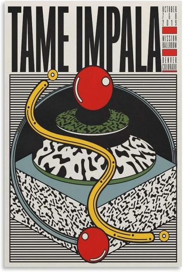 Discover Tame Impala Poster, Bedroom Decor