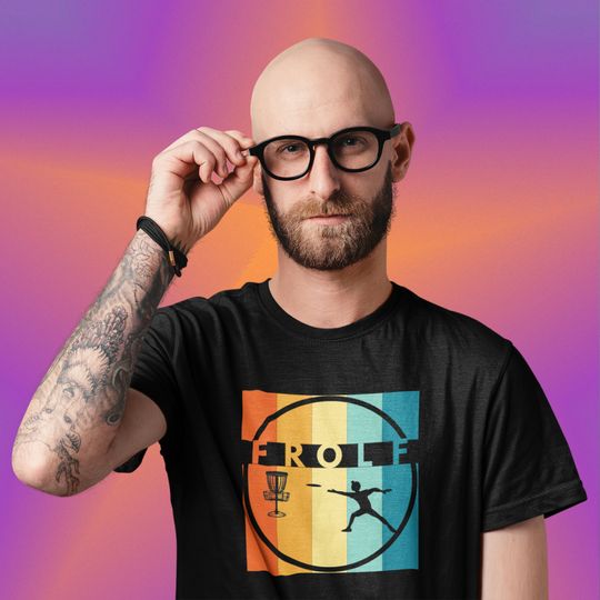 Discover Rainbow Frolf Disc Golf Short-Sleeve Unisex T-Shirt