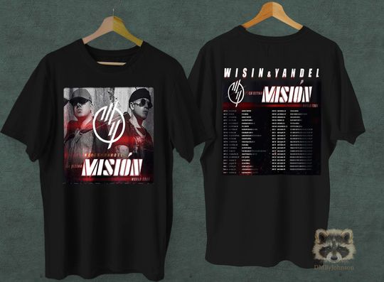 Discover Wisin & Yandel Tour 2022 Shirt, Wisin Yandel Shirt