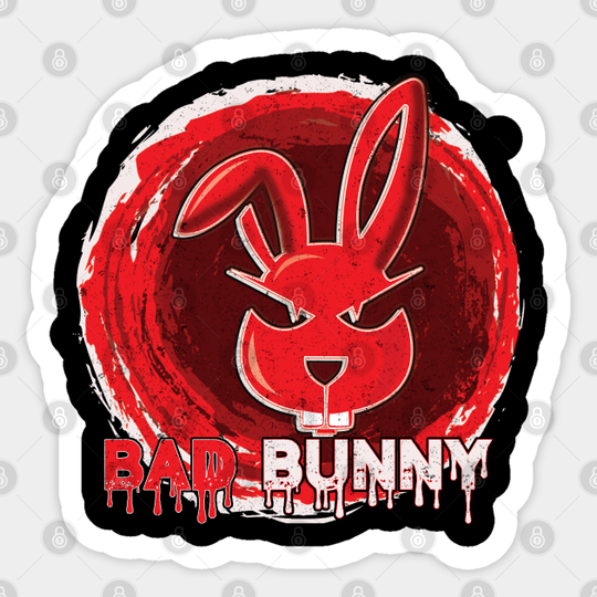 Discover Bad Bunny Target - Bad Bunny Target - Sticker