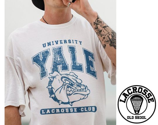 Discover YALE LACROSSE VINTAGE T-Shirt