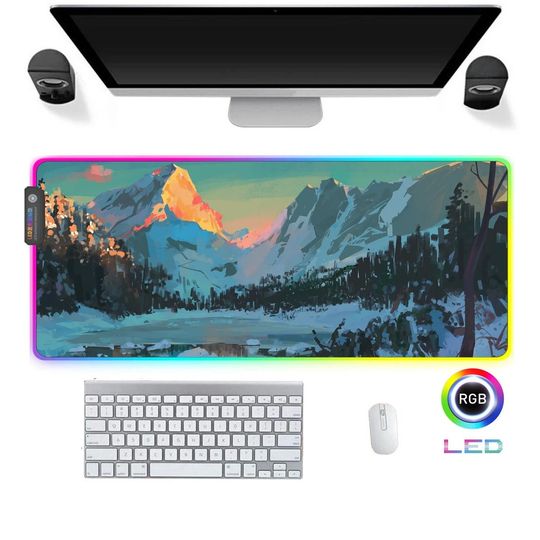 Discover Gaming Led Rgb Mouse Pads