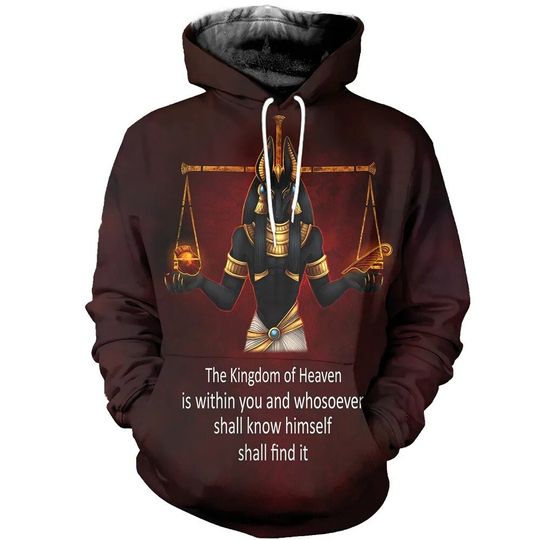 Discover Anubis Clothes 3D Hoodie