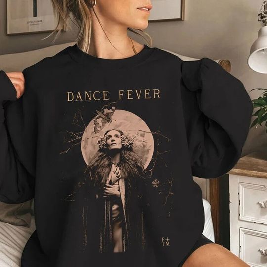 Discover 2022 Florence And The Machine Tour Merch, Gothic Moth   Sweatshirt