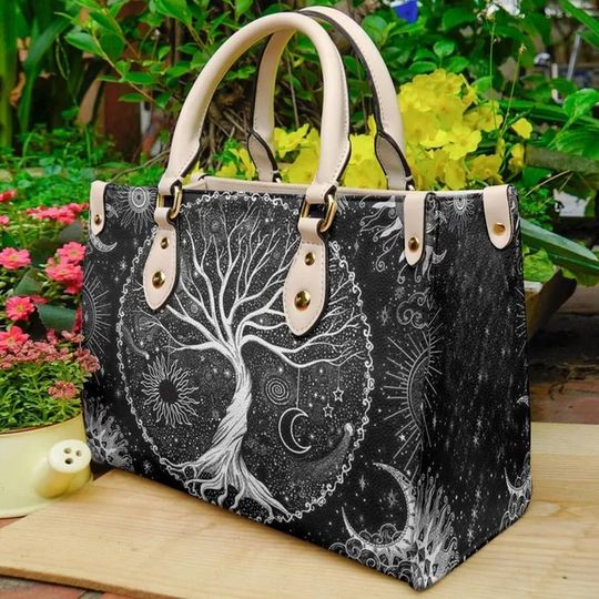 Discover Night Of Tree Handbag , Leather Bag Night Of Tree