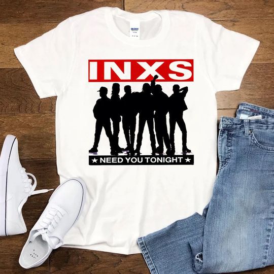 Discover Need You Tonight Inxs Single Kick Michael Hutchense Rock T-Shirt