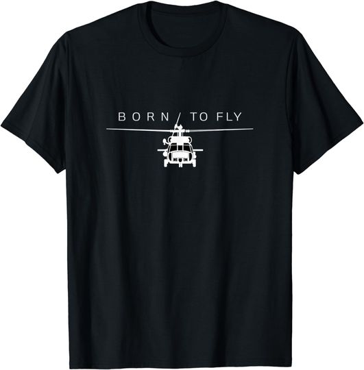 Discover Blackhawk Military Aviation Apparel Helicopter Pilot Gift T-Shirt