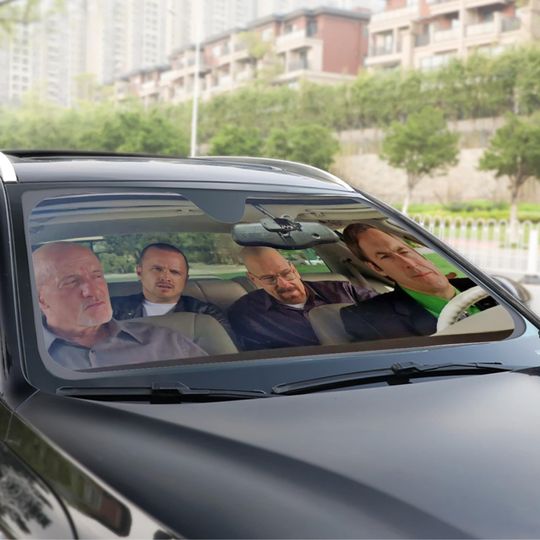 Discover Breaking Bad Windshield Sunshade