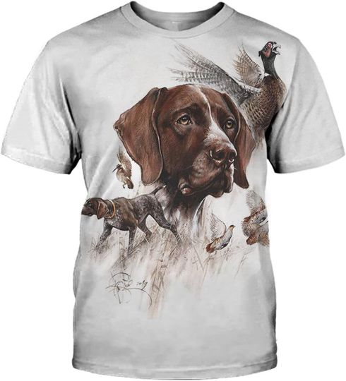 Discover Animal Labrador Dog Loose 3D T-Shirt